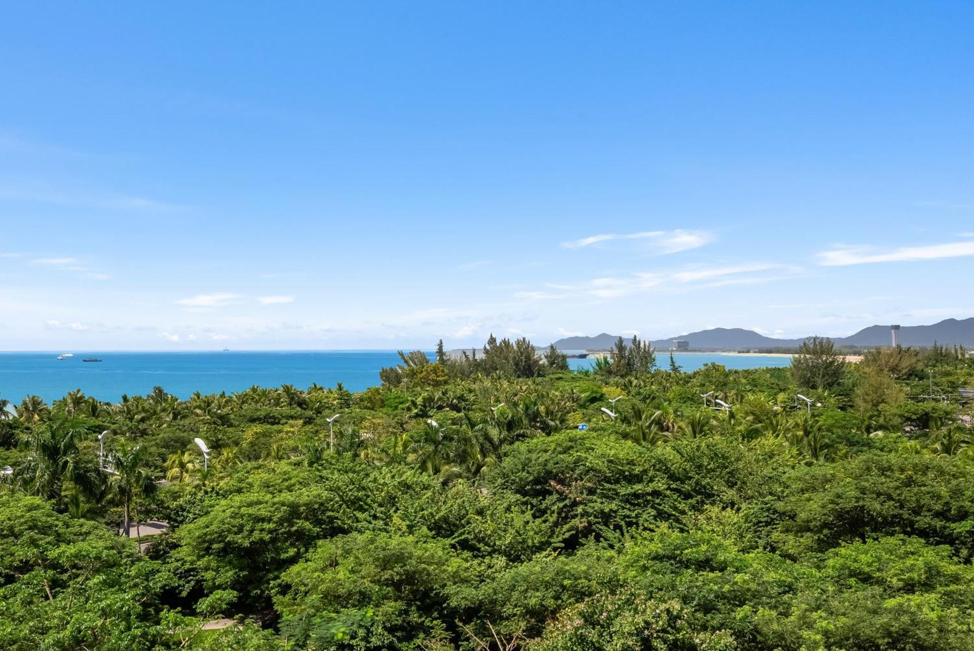 Puhai Sea View Apt By Hailan Tour At Sanya Yazhou Bay#Only 100 Meters To Beach And Sea Swimming Area Zewnętrze zdjęcie