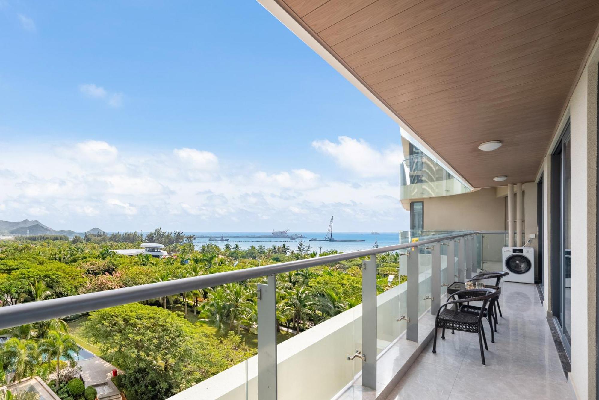 Puhai Sea View Apt By Hailan Tour At Sanya Yazhou Bay#Only 100 Meters To Beach And Sea Swimming Area Zewnętrze zdjęcie