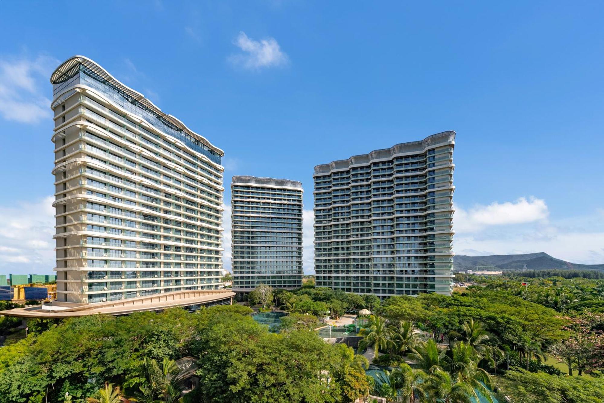 Puhai Sea View Apt By Hailan Tour At Sanya Yazhou Bay#Only 100 Meters To Beach And Sea Swimming Area Zewnętrze zdjęcie