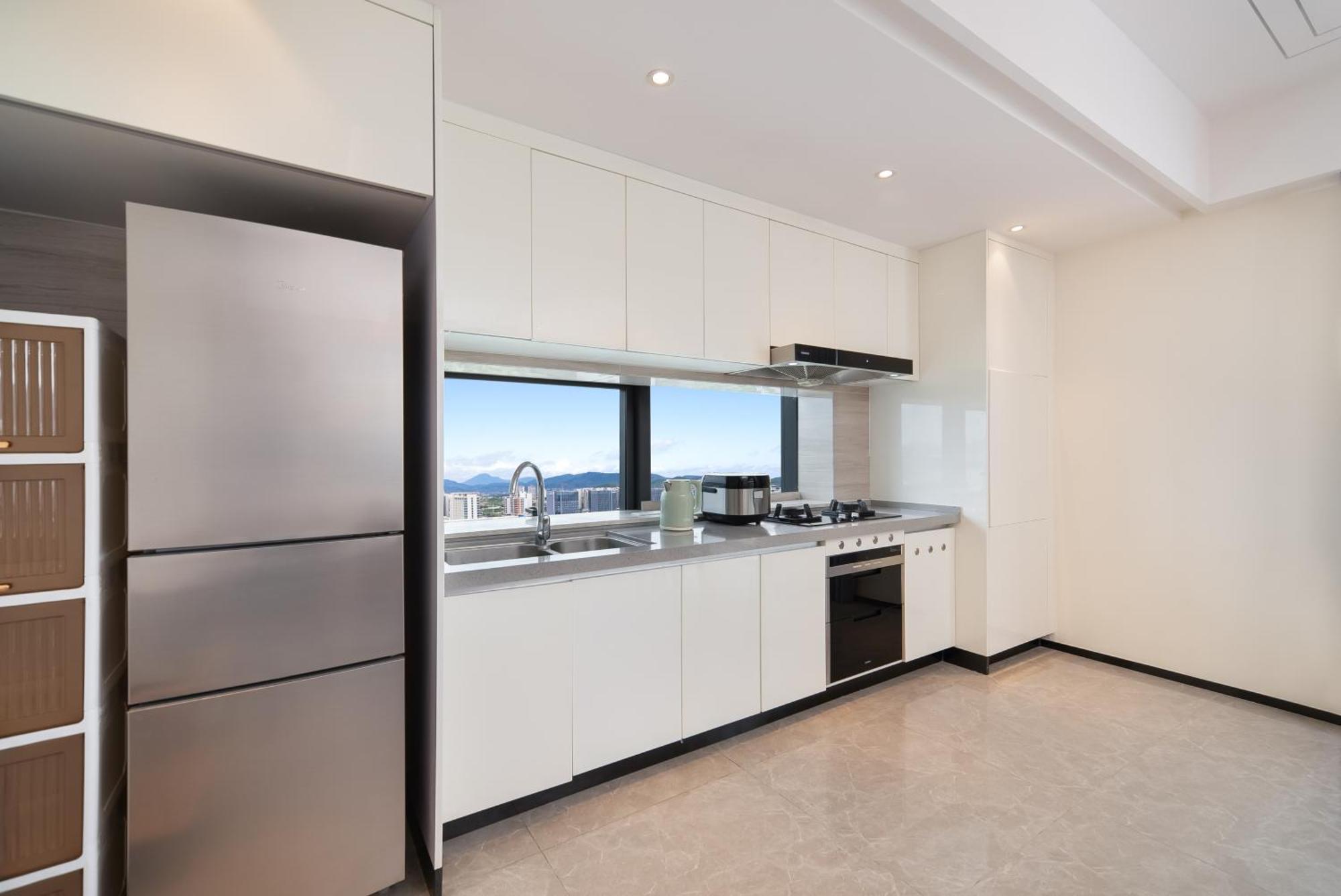 Puhai Sea View Apt By Hailan Tour At Sanya Yazhou Bay#Only 100 Meters To Beach And Sea Swimming Area Zewnętrze zdjęcie