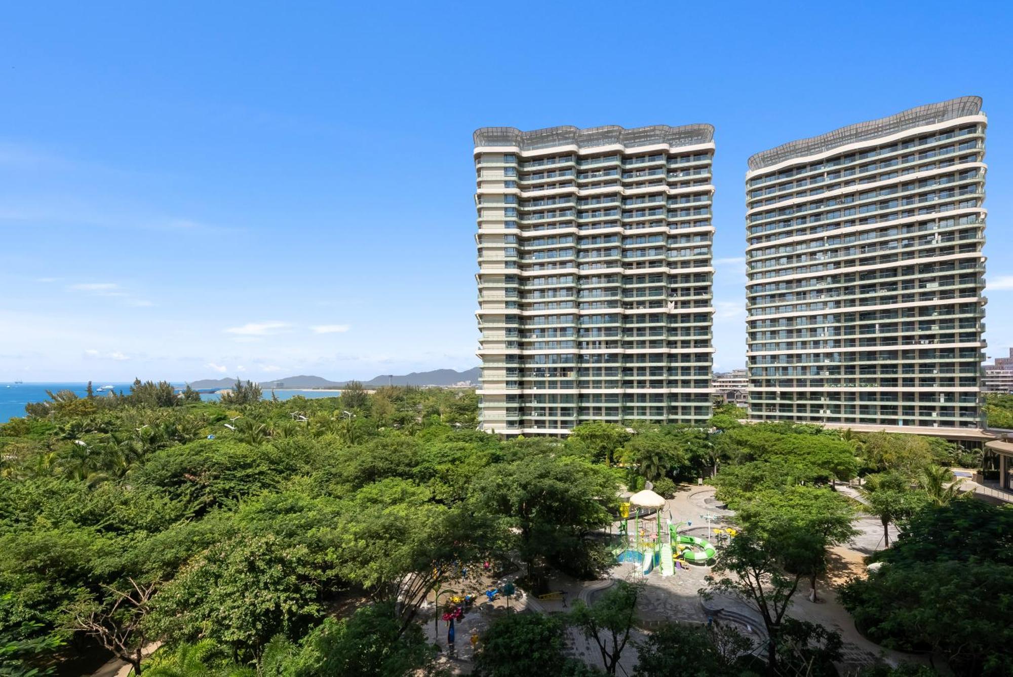 Puhai Sea View Apt By Hailan Tour At Sanya Yazhou Bay#Only 100 Meters To Beach And Sea Swimming Area Zewnętrze zdjęcie