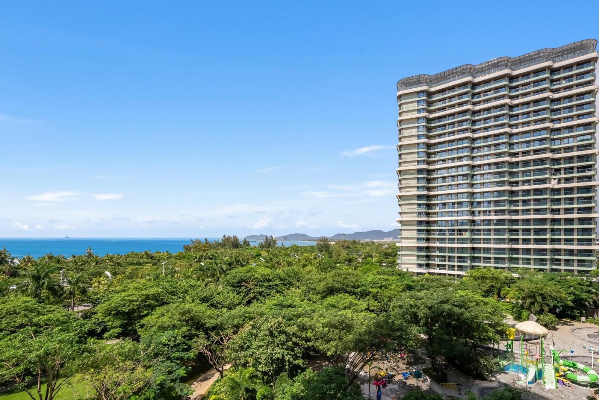 Puhai Sea View Apt By Hailan Tour At Sanya Yazhou Bay#Only 100 Meters To Beach And Sea Swimming Area Zewnętrze zdjęcie